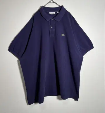 LACOSTE 라코스테 자수 로고 4XL 반팔 피케 셔츠