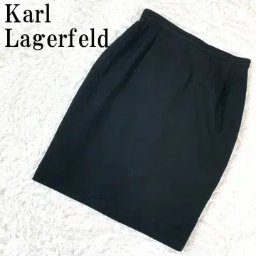 Karl Lagerfeld 타이트 스커트 블랙 42 B7827