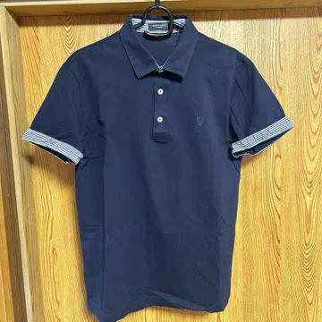 BLACK LABEL CRESTBRIDGE 네이비 피케 셔츠