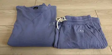 GAP 라벤더 맨투맨 셋업