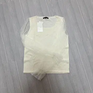 rienda 슬리브리스 니트 FREE 아이보리