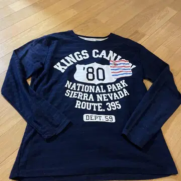 ADMITMARK KINGS CANYON 롱 티셔츠 L 사이즈