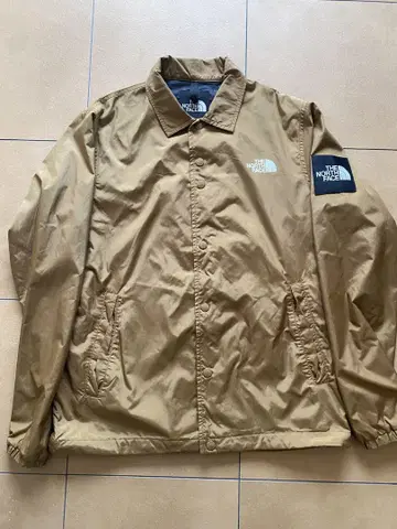 THE NORTH FACE 브라운 나일론 자켓