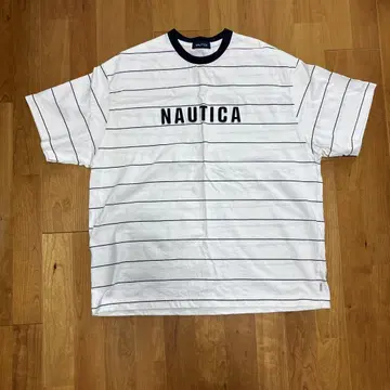 NAUTICA 스트라이프 티셔츠 S 사이즈