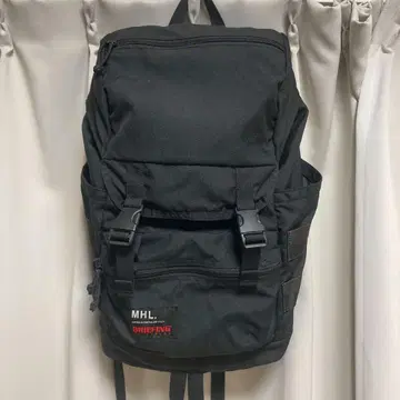마가렛 호웰 MHL BRIEFING 블랙 백팩 백팩