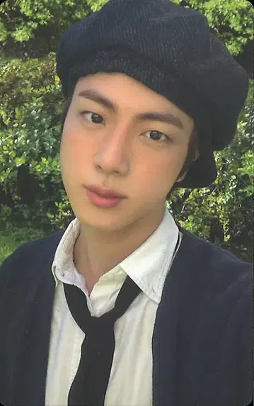 BTS JIN THE ASTRONAUT 트레이딩 카드 그린