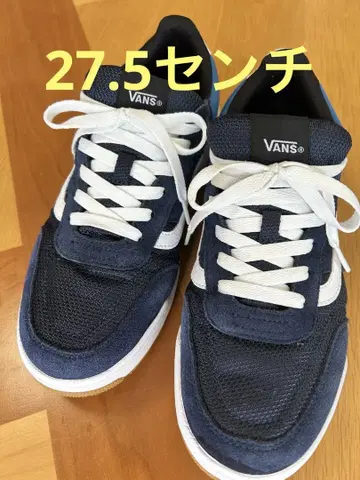 반스 스니커즈 네이비 27.5cm