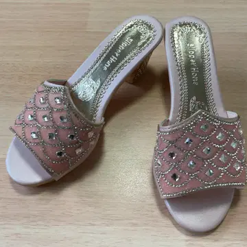 JINGPIN 뮬 샌들 여성용 23cm VERO CUOIO