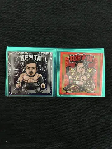프로레슬링 NOAH 프리즘 씰 컬렉션 KENTA 마루토 마사미치