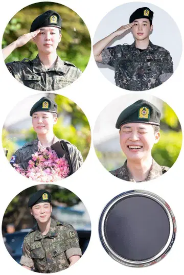 BTS 지민 마그넷 5종 58mm 자석 한국 굿즈 JIMIN