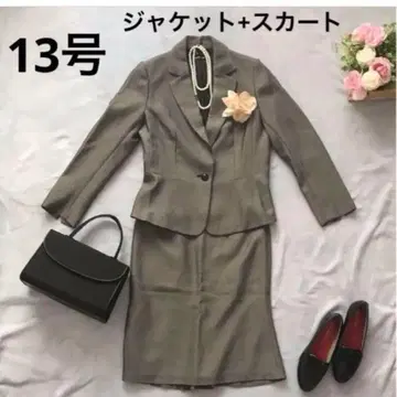 여성 수트 13호 빅 사이즈 졸업식 세레모니 비즈니스 정장