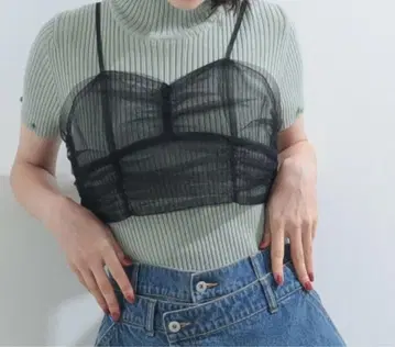 빔즈 메쉬 뷔스티에