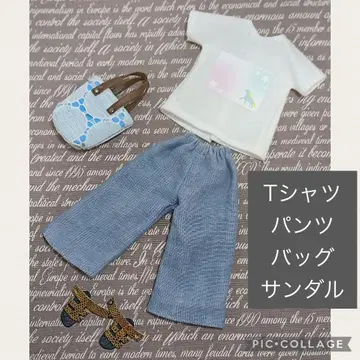 코디 4종 세트 핸드메이드 22cm 인형 의류 리카짱 의류