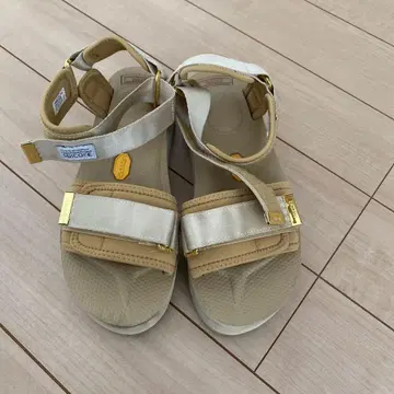 SUICOKE 베이지 스포츠 샌들
