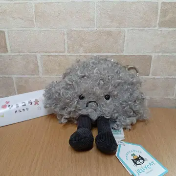 jellycat  비구름 키링 제리캣 흐린 날 구름 봉제 인형