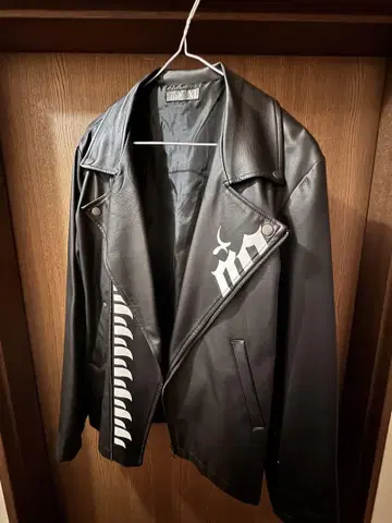 Ripdw 블랙 더블 라이더 자켓