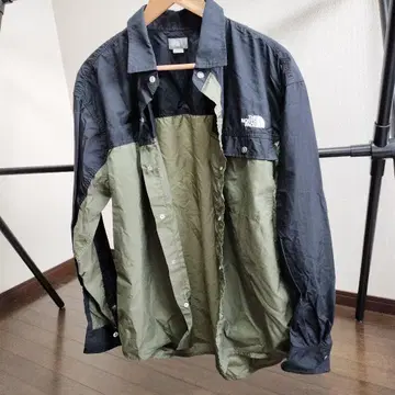 THE NORTH FACE 나일론 자켓 XL 블랙/올리브