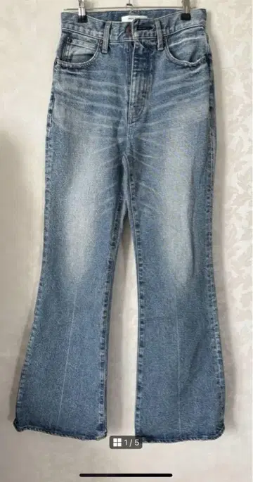 MOUSSY 마우지 플레어 데님 25인치