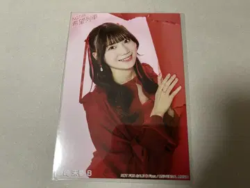 NGT48 희망 기차 일반ver. 특전 브로마이드 B 후지사키 미유