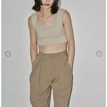TODAYFUL Raccoon Knit Bustier IVR 아이보리