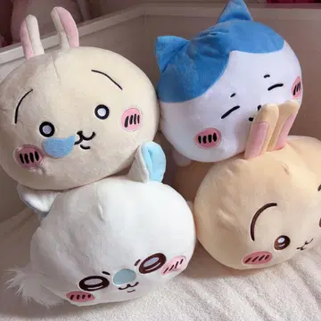 치이카와 (먼작귀) 모치루네소베리 봉제 인형 토끼 모몽가 하치와레
