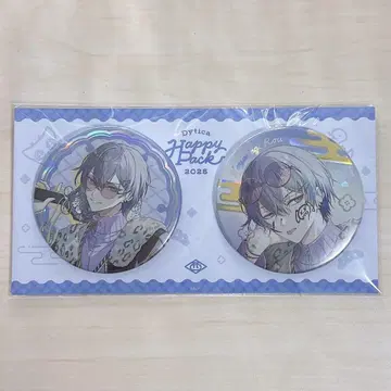 니지산지 Happy Pack 2025 코야나기 로우 캔뱃지 캔 배지 캔바