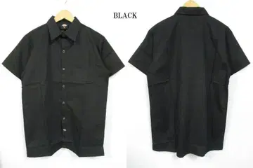 새상품 S 디키즈 Dickies 반팔 워크 셔츠 블랙