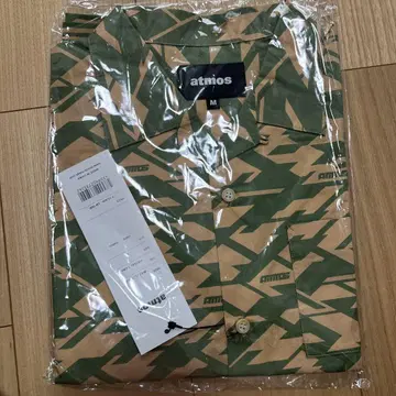 atmos 카모플라쥬 반팔 셔츠 M