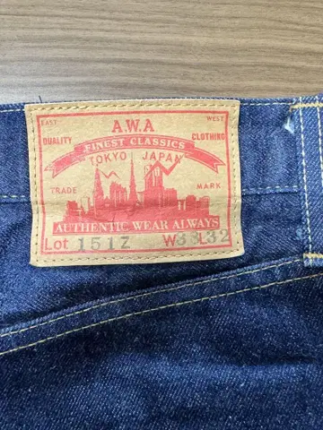 A.W.A. 151Z W31 L32 데님 팬츠