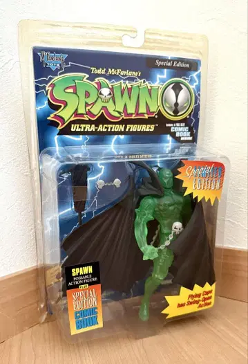Spawn 클리어 스폰 액션 피규어 스페셜 에디션 코믹 포함