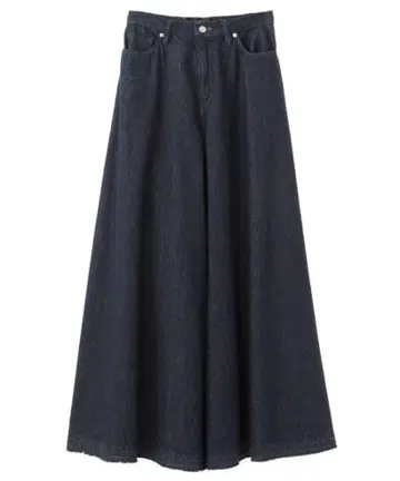 FAN SUPER FLARE DENIM PANTS 인디고 25인치