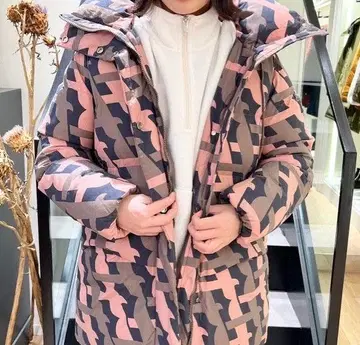 Aigle 후드 부착 다운 자켓