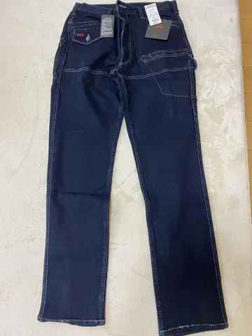 D.GROW 스트레치 데님 다크 블루