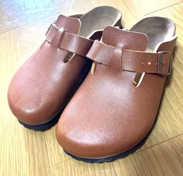 조이 워커 사보 샌들 카멜 22.5cm