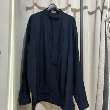 THE RERACS 다크 블루 긴팔 셔츠