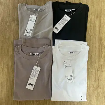 Uniqlo 미사용 새상품 택 포함 유니클로 에어리즘 코튼 M 사이즈