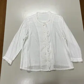 군겐도 면100% 긴팔 블라우스
