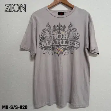 "BOB MARLEY" ZION ROOTWEAR 티셔츠 M 사이즈