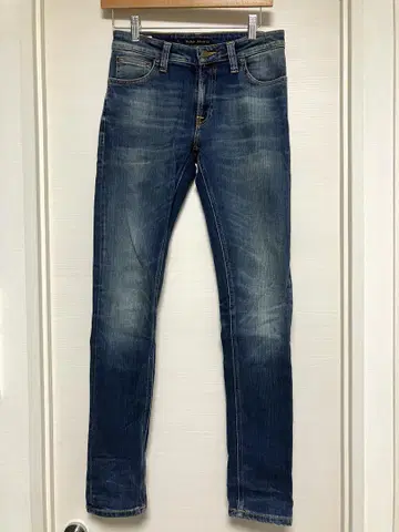 nudie jeans 스키니 린 샤프 WORN 28/32