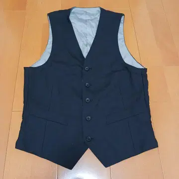 SHIPS JET BLUE 블랙 포멀 베스트 S