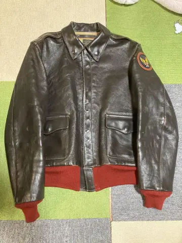 버즈릭슨 플라이트 자켓 A-2 가죽 자켓 38