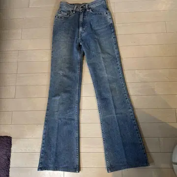 리바이스 517 일본제 빈티지 부츠 컷 플레어 데님 팬츠