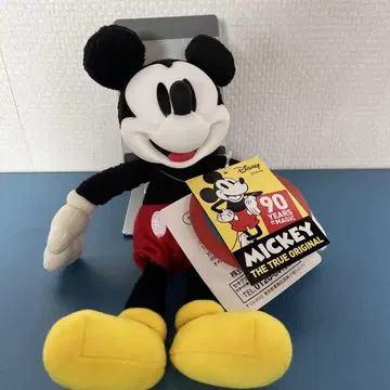 미키 마우스 90주년 기념 봉제 인형 약 25cm