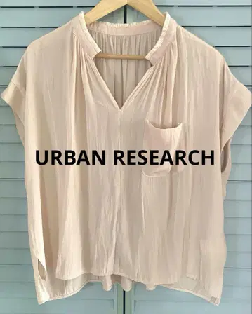 URBAN RESEARCH 반팔 스키퍼 블라우스