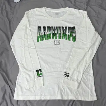 RADWIMPS 15주년 기념 롱 슬리브 티셔츠 L