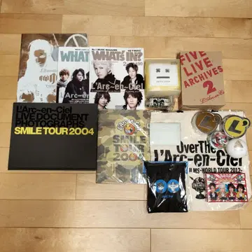 L'Arc-en-Ciel 스마일 투어 2004 굿즈 세트