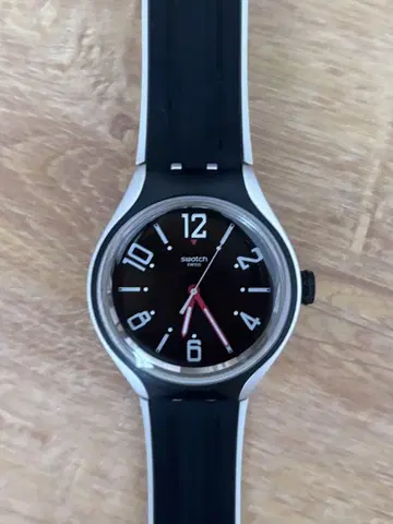스와치 Swatch 손목시계 블랙