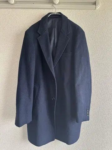 UNITED ARROWS LTD. 네이비 체스터 코트