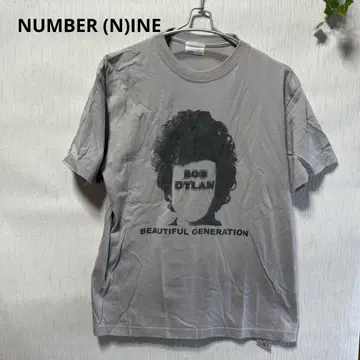 NUMBER (N)INE 넘버나인 티셔츠 남성용 티셔츠 그레이