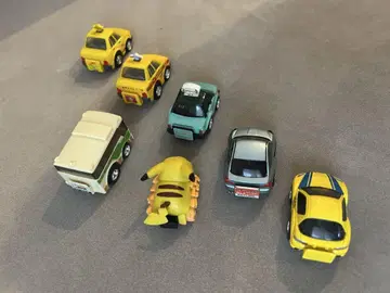 피카츄 택시, 버스, RX8, 스카이라인 쵸로Q 7대